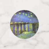 van Gogh Starry Night Over the Rhone Party Items Konfetti (Klein Vorderseite)