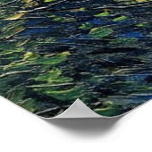 van Gogh Starry Night Over the Rhone Poster (Ecke)