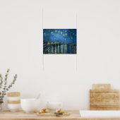 van Gogh Starry Night Over the Rhone Poster (Küche)