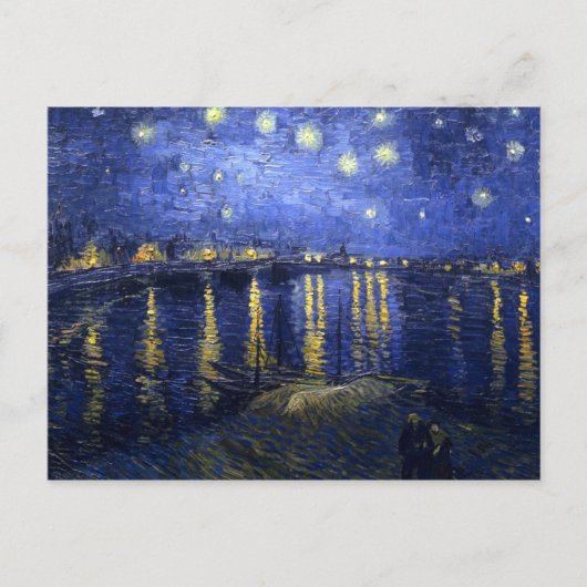 Van Gogh: Starry Night Over the Rhone Postkarte (Vorderseite)