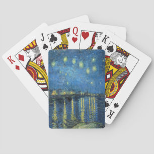 van Gogh Starry Night Over the Rhone Spielkarten