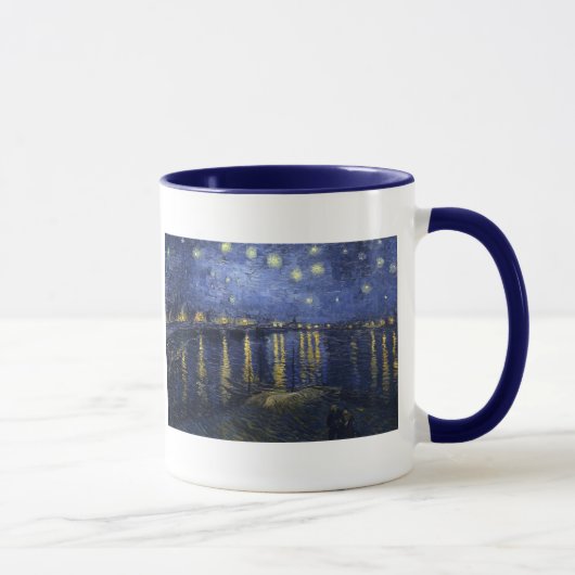 van Gogh Starry Night Over the Rhone Tasse (Rechts)