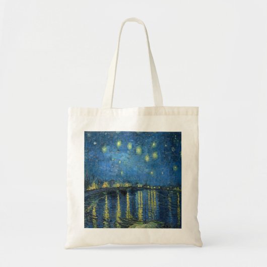 van Gogh Starry Night Over the Rhone Tragetasche (Vorne)