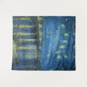 van Gogh Starry Night Over the Rhone Wandteppich (Vorderseite (Horizontal))