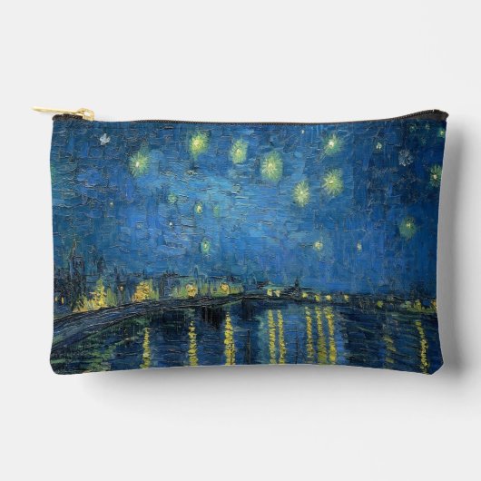 Van Gogh Starry Night Over the Rhone Zubehörtasche (Vorderseite)