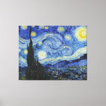 Van Gogh Starry Night Painting Leinwanddruck<br><div class="desc">Vincent Van Gogh (30. März 1853 - 29. Juli 1890) war ein einflussreicher niederländischer postimpressionistischer Maler. Dieses Bild ist Starry Night.</div>