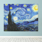 Van Gogh Starry Night Painting Leinwanddruck (Insitu (Holzboden))