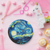 Van Gogh - Starry Night Pappteller (Party)