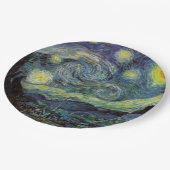 Van Gogh Starry Night Pappteller (Schrägansicht)