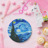 Van Gogh Starry Night Pappteller (Party)