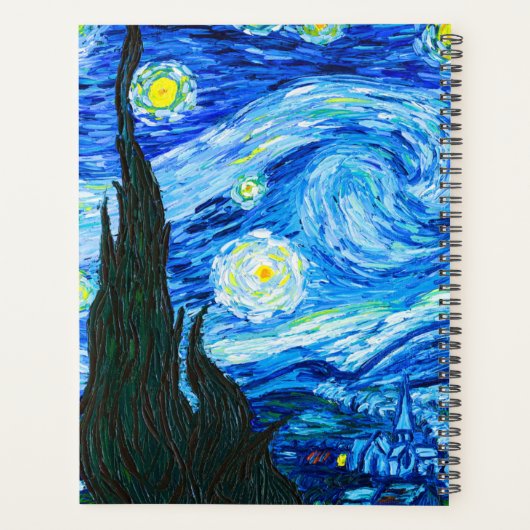 Van Gogh Starry Night Planer (Rückseite)