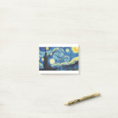 van gogh Starry night Post-it Klebezettel (Auf Schreibtisch)