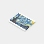 van gogh Starry night Post-it Klebezettel (angewinkelt)