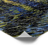 Van Gogh - Starry Night Poster (Ecke)