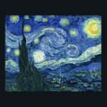 Van Gogh Starry Night Poster<br><div class="desc">Van Gogh Starry Night</div>