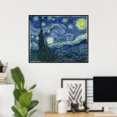 Van Gogh - Starry Night Poster (Heimbüro)