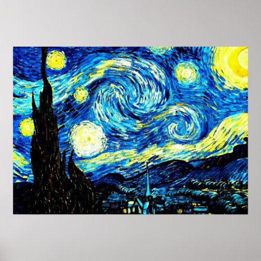 Van Gogh: Starry Night Poster (Vorne)