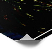 Van Gogh - Starry Night Poster (Ecke)