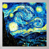 Van Gogh - Starry Night Poster (Vorne)