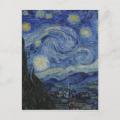 Van Gogh - Starry Night Postkarte (Vorderseite)