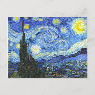 VAN GOGH Starry Night Postkarte