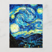 Van Gogh - Starry Night Postkarte (Vorderseite)