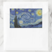 Van Gogh - Starry Night Rectangle Sticker (Tasche)