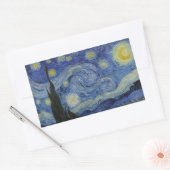 Van Gogh - Starry Night Rectangle Sticker (Umschlag)