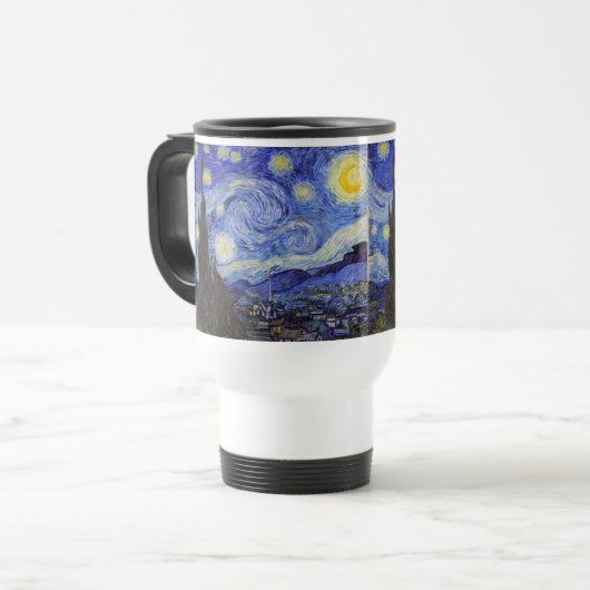 Van Gogh , “Starry Night” Reisebecher (Vorderseite Links)