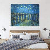 Van Gogh Starry Night Rhone Painting Leinwanddruck (Insitu (Schlafzimmer))