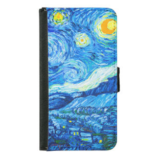 Van Gogh Starry Night Geldbeutel Hülle Für Das Samsung Galaxy S5