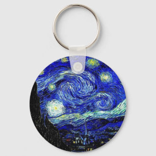Van Gogh Starry Night Schlüsselanhänger