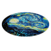 Van Gogh - Starry Night Schneidebrett (Ecke)
