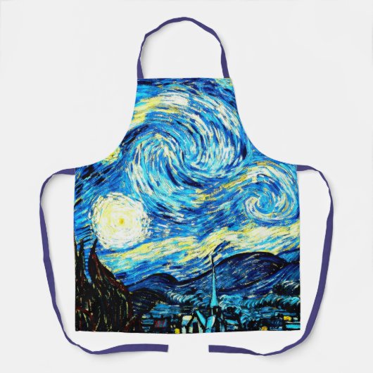 Van Gogh, Starry Night Schürze (Vorderseite)