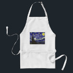 Van Gogh Starry Night Schürze<br><div class="desc">Van Gogh Starry Night</div>