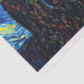 Van Gogh - Starry Night Seidenpapier (Detail)