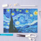 Van Gogh Starry Night Seidenpapier (Handwerk)