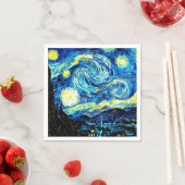 Van Gogh - Starry Night Serviette (Beispiel)