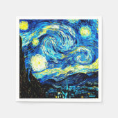 Van Gogh - Starry Night Serviette (Vorderseite)