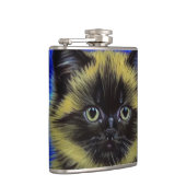 Van Gogh Starry Night Siamese Cat Flachmann (Rechts)