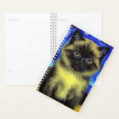 Van Gogh Starry Night Siamese Cat Planer (Anzeige)
