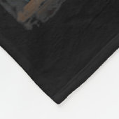 Van Gogh Starry Night Style Artistic Sphynx Cat Fleecedecke (Ecke)