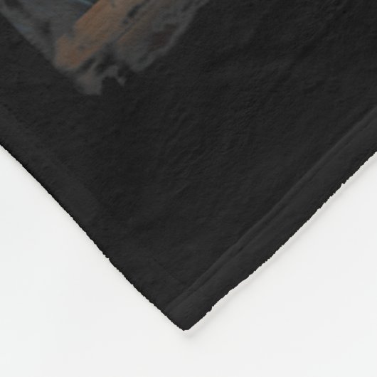 Van Gogh Starry Night Style Artistic Sphynx Cat Fleecedecke (Ecke)