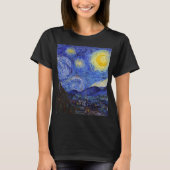van Gogh ,“ “  ”Starry night ” T-Shirt (Vorderseite)