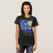 van Gogh ,“ “  ”Starry night ” T-Shirt (Vorne ganz)
