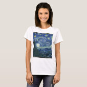 Van Gogh Starry Night T-Shirt (Vorne ganz)