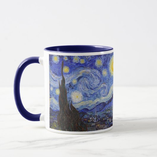 Van Gogh , “Starry Night” Tasse (Links)