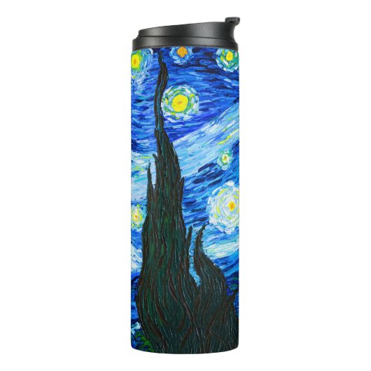 Van Gogh Starry Night Thermosbecher (Nach links gedreht)