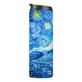 Van Gogh Starry Night Thermosbecher (Nach rechts gedreht)