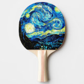Van Gogh - Starry Night Tischtennis Schläger (Vorderseite)